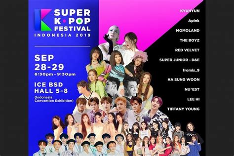 Ada Lee Hi Hingga Tiffany Young Cek Harga Tiket Super Kpop Festival