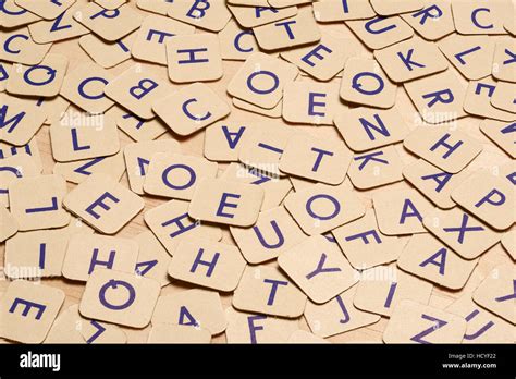 Alphabet Letters Jumble Hi Res Stock Photography And Images Alamy