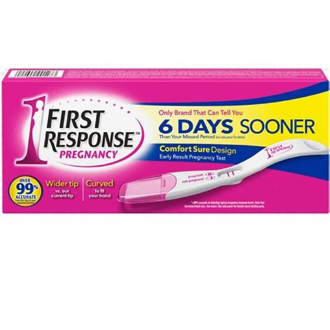 First Response Early Result Pregnancy Test Mediboost Healthcare