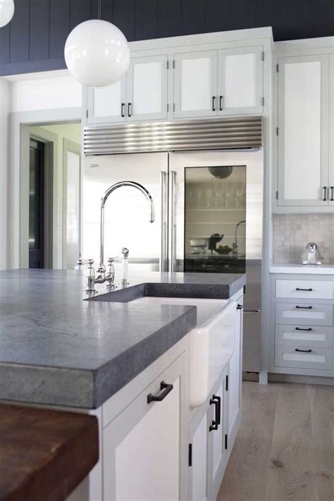 20 Concrete Countertops White Cabinets