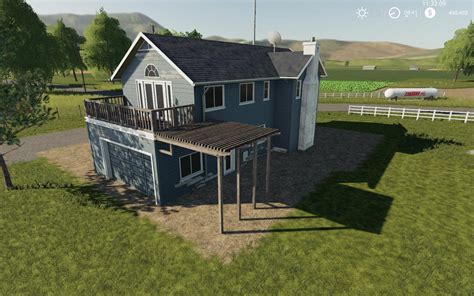 Placeable House With Sleep Trigger V10 Fs19 Farming Simulator 19 Mod