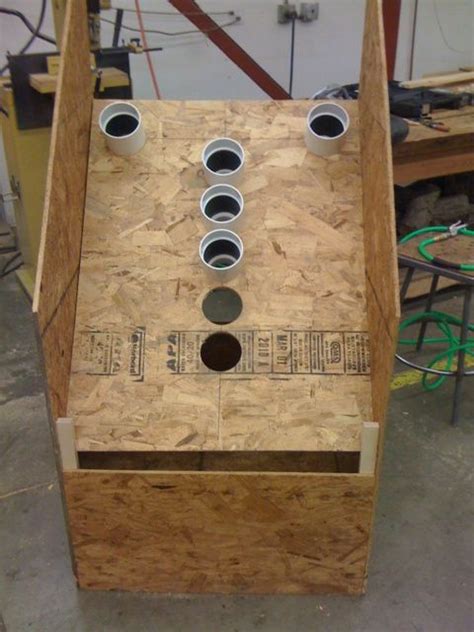 Diy dubble bubble skee ball gumball machine. Building a Skee-Ball Game, Part 1 | Peter Kropf | Skee ball, Creative thinking, Outdoor party games