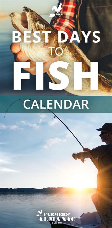 Fishing Calendar Farmers Almanac Fishing Calendar Best Fishing