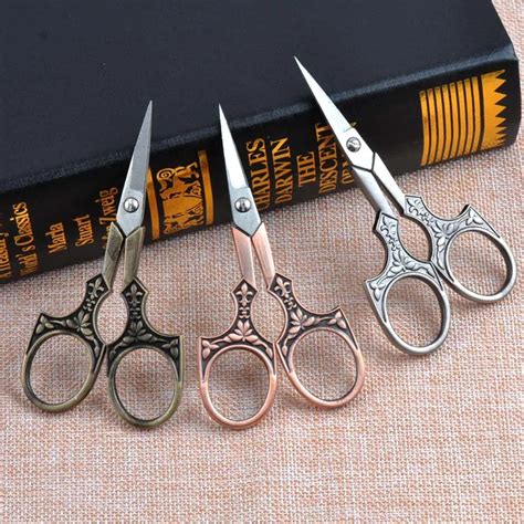 New Vintage Style Stainless Steel Scissors Fabric Decorative Antique