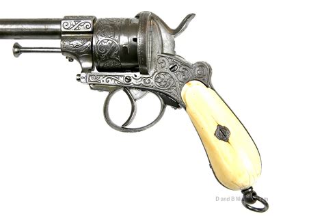 Antique Pinfire Revolver