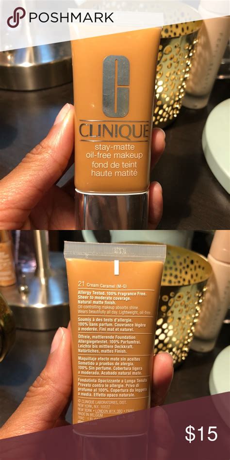 I would not say clinique stay matte gives a truly long lasting matte finish, however it still looks great flawless foundation routine feat. CLINIQUE STAY MATTE FOUNDATION IN 21 cream caramel ...