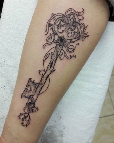 Wooden Skeleton Key By Rez Key Tattoos Girly Tattoos Dope Tattoos