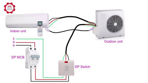 Single Phase Air Conditioners Wiring Diagrams Youtube