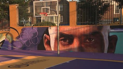 New Mural Around West Philadelphia Basketball Courts Pays Tribute To
