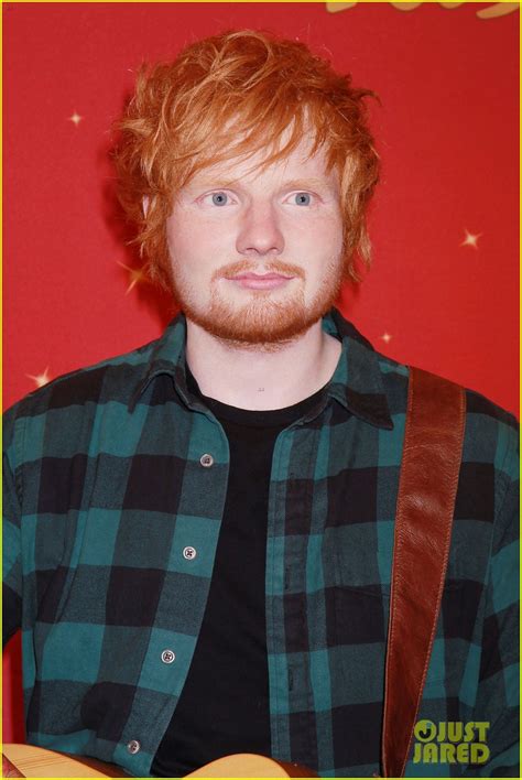 ed sheeran is glad that his wax figure has a bulge photo 3380951 photos just jared