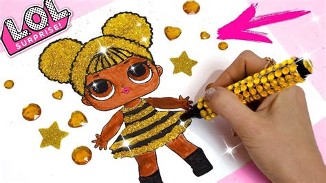 Tanya fun and play posts facebook. How To Draw LOL Surprise Doll Glitter Queen Bee : Drawing ...