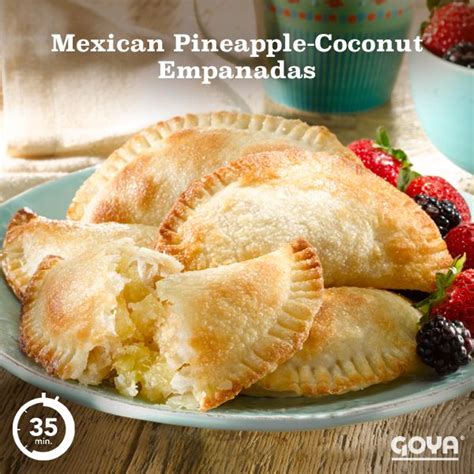 Mexican Pineapple Coconut Empanadas Recipe Empanadas Mexican Food