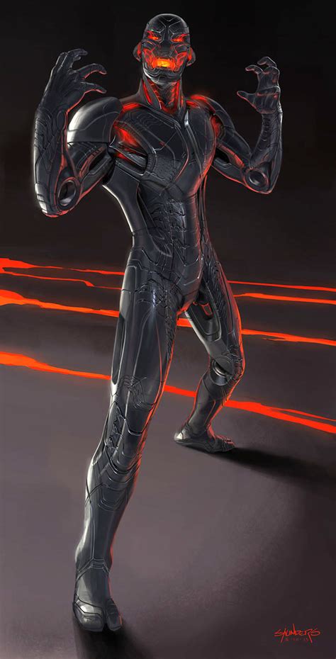 Phil Saunders Avengers Age Of Ultron 2013 Ultron Concepts 2