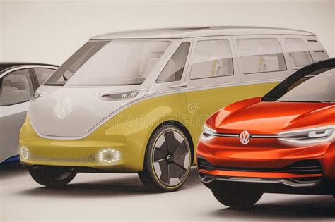 New Concept Cars From Volkswagen Editorial Image Image Of Future