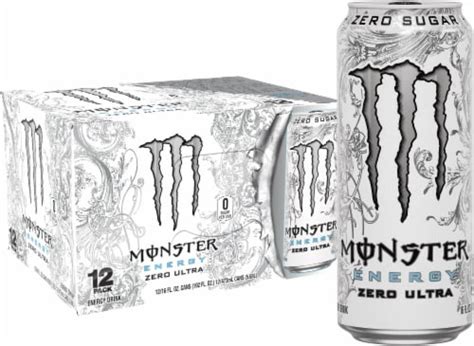 Monster Zero Ultra Energy Drink Cans Fl Oz Frys Food Stores