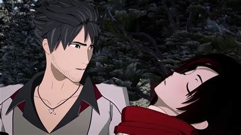 i love how much qrow obviously loves and is protective of ruby rwby anime rwby rwby qrow
