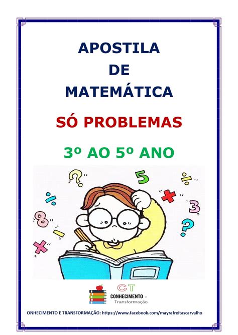 Apostila De Matematica 4 Ano Educa