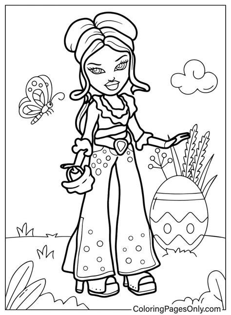 Bratz Coloring Pages Free Printable Coloring Pages Coloring Pages