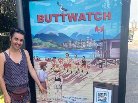 beach butts campaigns to rid vancouver of flicked cigarette butts canada