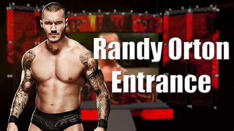 WWE HD Stage Randy Orton Entrance YouTube