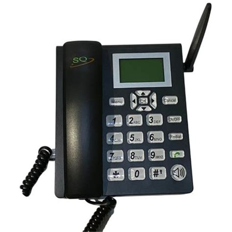 Sq Mobile Sq Ls 820 Dual Sim Gsm Wireless Landline Desktop Phone