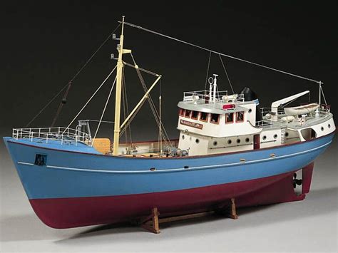 Small Fishing Trawler Nordkap Kit Model Boat Boat Model Ships All In