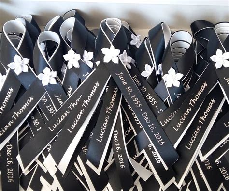Personalized Ribbons Instaribbons Inmemoryof Printedribbon Customribbonprinting