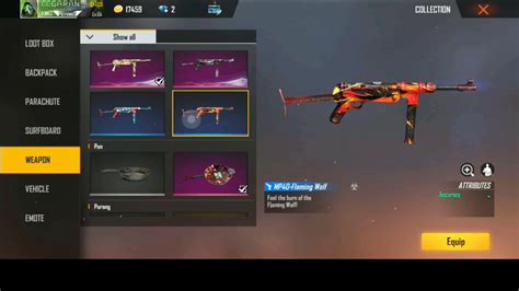 This update provides a wealth of changes, though the most notable are: My weapon collections ☺️| garena free fire - YouTube