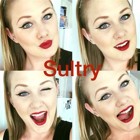 Having Some Fun With The Sultry Stiff Upper Lip Lip Stain Stiff Upper Lip Lip Stain Upper Lip