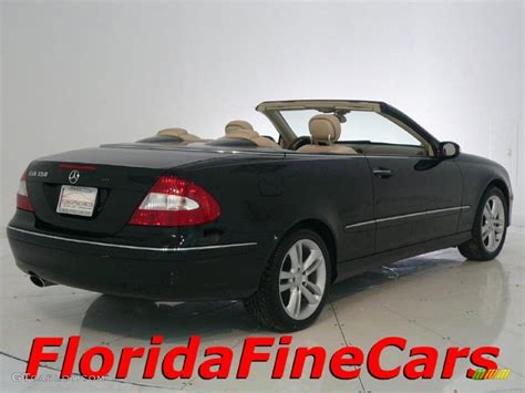 2006 Black Opal Metallic Mercedes Benz Clk 350 Cabriolet 28092243