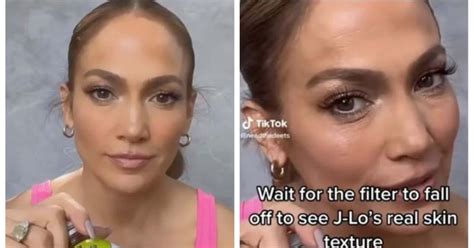 She Still Looks Amazing Jennifer Lopez S Real Skin Texture Exposed