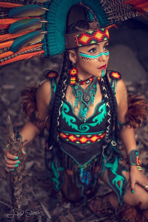 Ancient Mexica Aztec Dancer