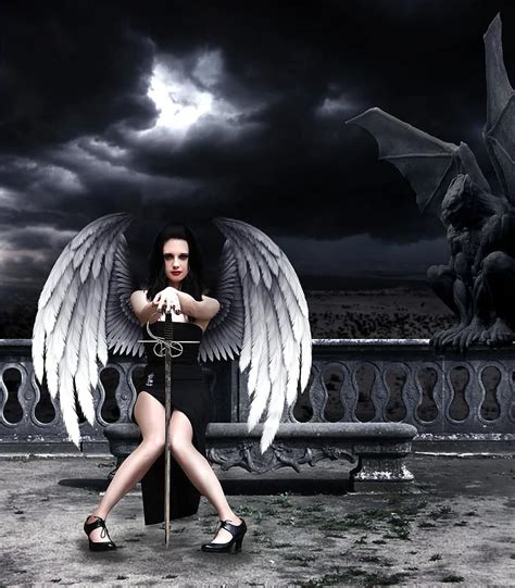 Angel Fallen Angel Fantasy Halloween Religion Devil Archangel