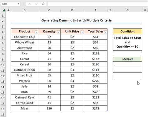 How To Create A Dynamic List In Excel Based On Criteria Printable Templates Free