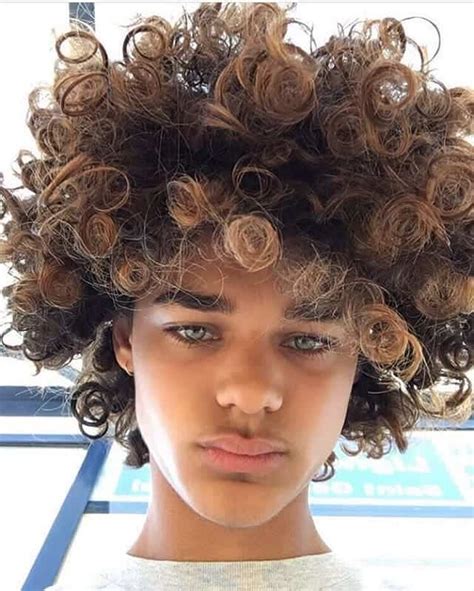 New Hairstyle For Curly Hair Boy Top Curly Hairstyles For Men To Suit