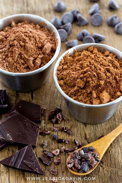The beans are fermented, dried, roasted and turned into a thick paste, from which the fat (cocoa butter) is removed. Desserts Using Cocoa Powder - Chocolate Mousse With Cocoa ...