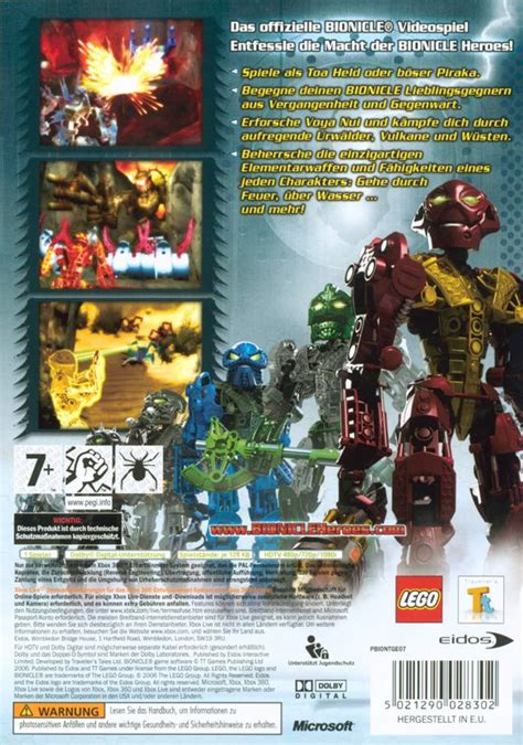 Bionicle Heroes Cover Or Packaging Material Mobygames