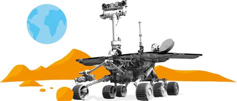 Download Collage Showingnasa Mars Exploration Rover Opportunity - Mars png image