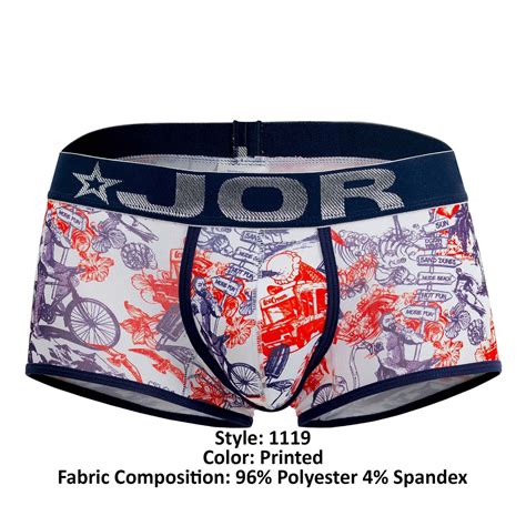 Mens Underwear Jor 1119 James Trunks Ebay