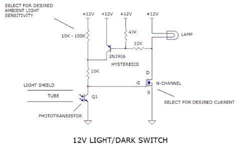 The writing is pretty much useless, and many details are not thought out. 12v Light Dark Switch | Wiring Diagram Reference