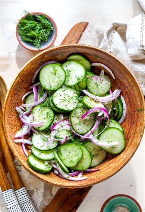 Easy Cucumber Salad Two Peas Their Pod