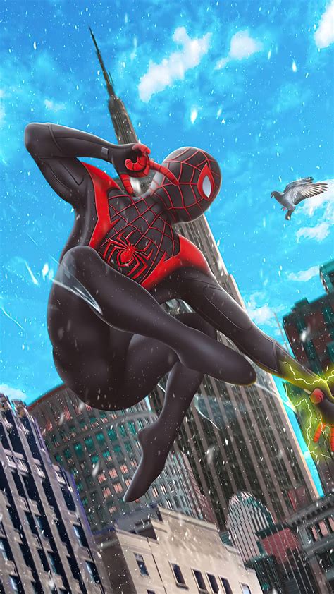 Spider Man Miles Morales Ps5 Wallpapers Top Free Spid