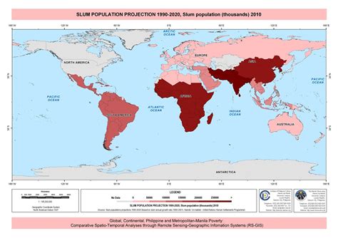 Slum Population Projection 1990 2020 2010 Produced2009 Geoportal