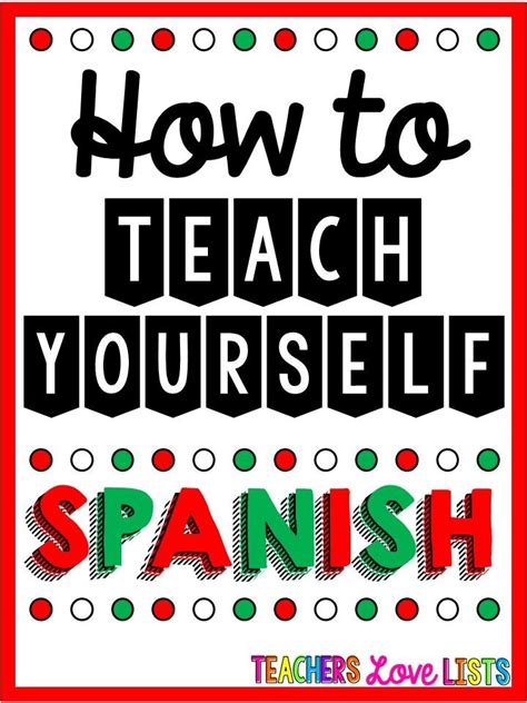 How To Teach Yourself Spanish At Home In Your Pajamas Its Easy And