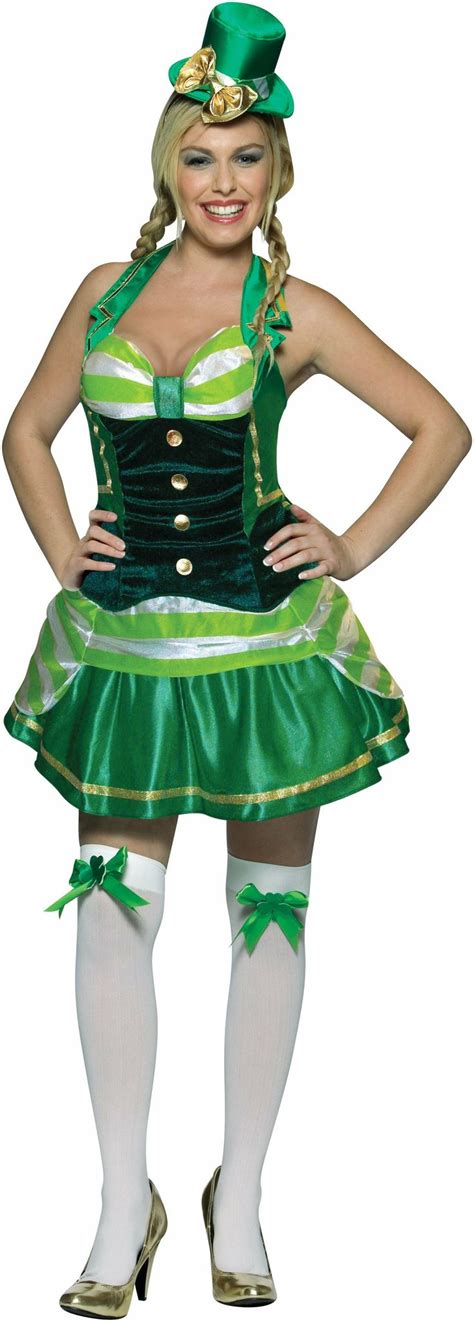 Saint Patrick S Day Costumes Shamrock Sweetheart St Patricks Day Party Costume Women One Size