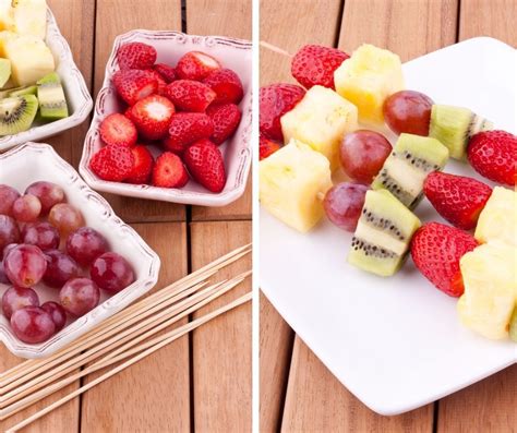 Fruit Snack Ideas For Kids Fruit Skewers