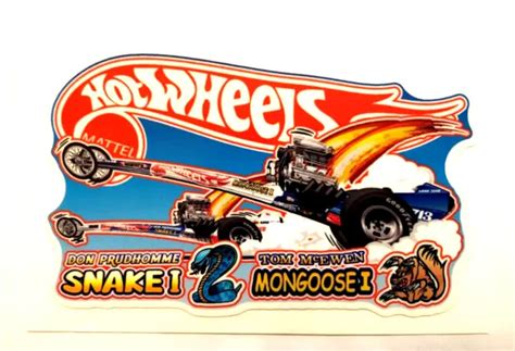Hot Wheels Snake And Mongoose Front Engine Wild Wheelie Dragsters