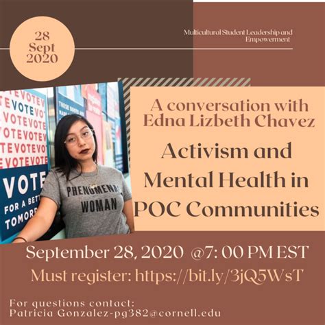 Activism And Mental Health In Poc Communities Cornell University