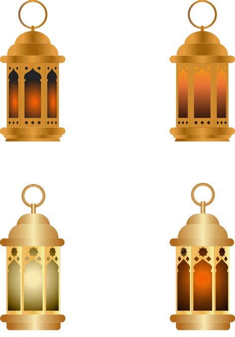 Algunos Diseños De Linternas De Ramadán Png Linterna Ligero