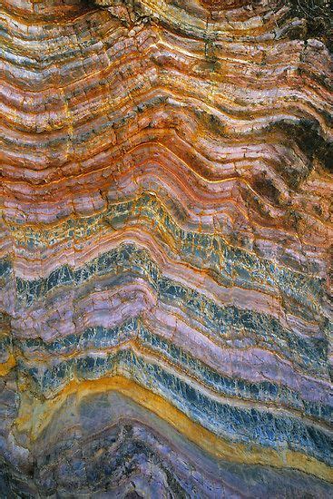 The Art Of Rock Folding By Ern Mainka Geological Rock Folding In